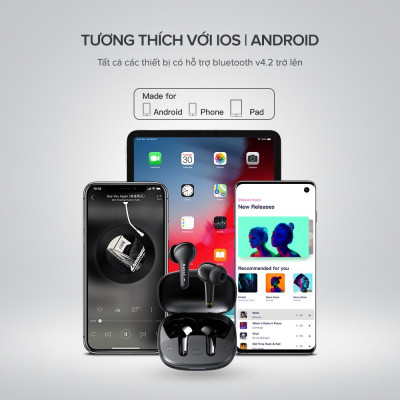 Tai nghe Bluetooth True Wireless Havit TW959 - Hàng chính hãng