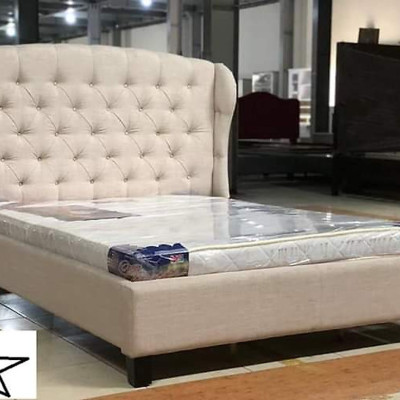 Giường ngủ Châu Âu bọc nệm cao cấp Tundo 