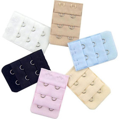 Combo 5 Móc nối điểu chỉnh quai áo ngực siêu tiện lợi 3 hàng 2 móc và 3 hàng 3 móc