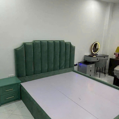 Giường bọc nệm cao cấp Tundo nhiều màu lựa chọn - 1m6 và 1m8