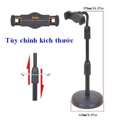 Giá Đỡ Điện Thoại livestream Xem Video Ổn Định Xoay 360 Độ Dùng Để Quay Phim Ghi Hình Đa Dụng - Hàng nhập khẩu