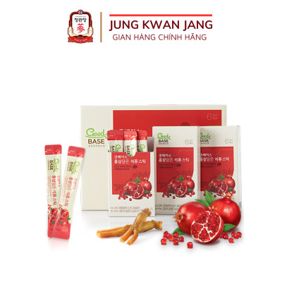 Nước Hồng Sâm Hàn Quốc Goodbase Tinh Chất Lựu Đỏ (10ml x 30 gói)