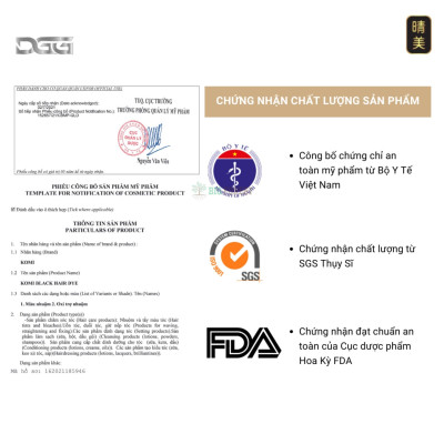 Dầu Gội Phủ Bạc Thảo Dược Komi Nhật Bản [Chai 500ml]