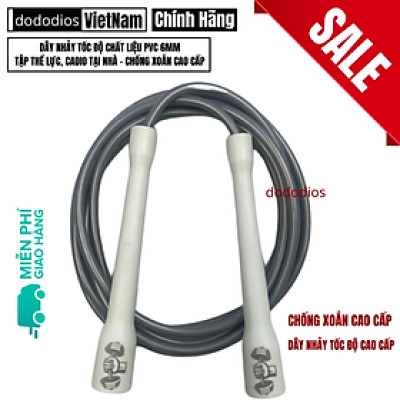 [KSport][Bảo hành 3 tháng] Dây Nhảy Tốc Độ King Sport 6mm - PVC Rope - Dây Nhảy Thể Dục - Dụng Cụ Tập Luyện[Tập Gym]