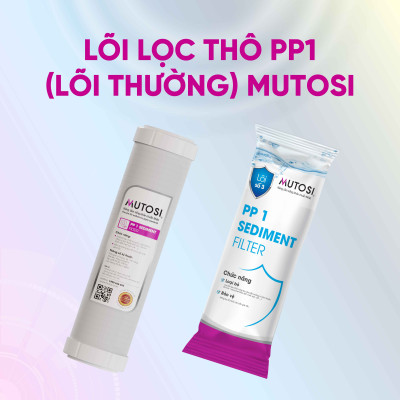 Lõi lọc nước Mutosi - Lõi số 3 PP1M - Hàng chính hãng