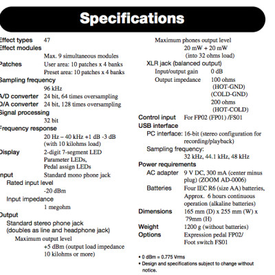 Bàn đạp ghita Bass Zoom B2.1U - Hàng chính hãng