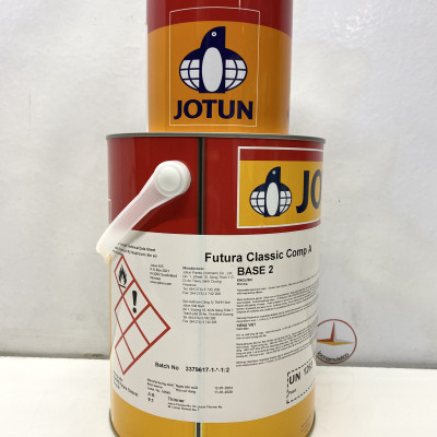 Sơn Epoxy Jotun Futura Classic base 2 màu Grey 038 (Xám) 5L/bộ