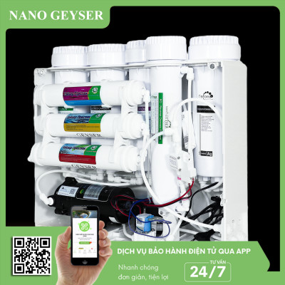 Máy lọc nước Nano Geyser ECO C8 công nghệ RO - Hàng Chính Hãng