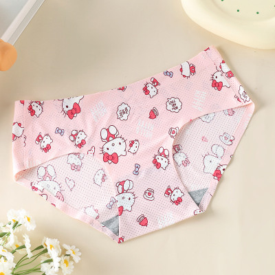 Combo 5 Quần Lót Nữ Su Thông Hơi Họa Tiết Mã 7033 – Mát Lạnh, Thoáng Khí, Phong Cách