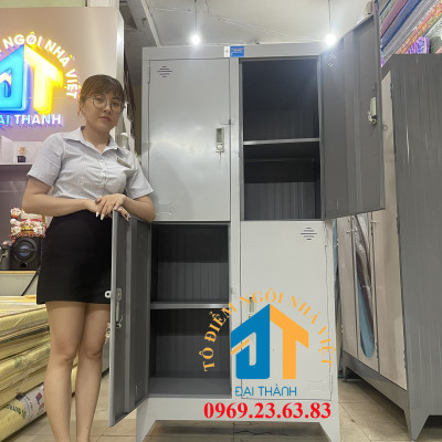 Tủ hồ sơ văn phòng giá rẻ 4 cửa Đại Thành 