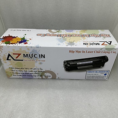 Hộp mực AZ CC530A CC531A CC532A CC353A dùng cho máy in HP CP2025/ CM2320 Canon LBP 7200CD, 7860CX - Hàng chính hãng