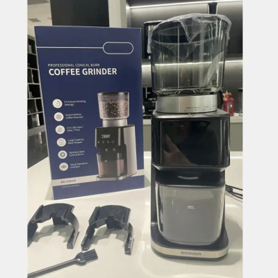 Máy xay hạt cà phê Espresso cao cấp Shardor BD-CG018  Tích hợp 51 chế độ xay hạt cà phê- hàng chính hãng
