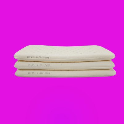 Gối Cao Su Trẻ Sơ Sinh Liên Á Oval 17x35x2cm - Cao Su Thiên Nhiên 100%