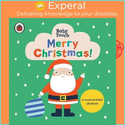 Sách - Merry Christmas!: A Touch-and-Feel Playbook by Ladybird (UK edition, paperback)