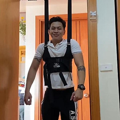 Đai Treo Kéo Giãn Cột Sống Lưng, Đai Kéo Giãn Cột Sống - BẢN CẢI TIẾN - Cải Thiện Thoát Vị, Thoái Hóa...