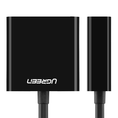 Ugreen UG20415DP109TK Màu Đen Cáp chuyển đổi DisplayPort sang VGA Full HD cao cấ - HÀNG CHÍNH HÃNG