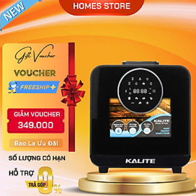 Nồi Chiên Hơi Nước Chiên Hấp Kalite Steam Star Tiêu Chuẩn Châu Âu Dung Tích 15 Lít Công Suất 1635W - Hàng Chính Hãng