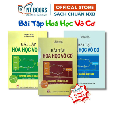 Sách - Bài Tập Hoá Học Vô Cơ, Quyển III - Hoá Học Các Nguyên Tố - A. Nguyên Tố Tiêu Biểu, B. Kim Loại Chuyển Tiếp - HV