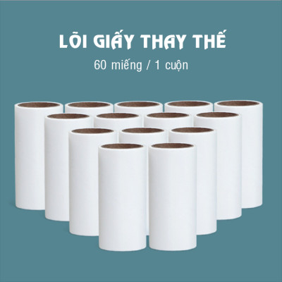 Cây Lăn Bụi Quần Áo Sofa Ga Giường Đa Năng Kèm 2 Lõi Lăn Dự Phòng