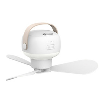 Quạt trần đa năng USB Tiross TS2286, công suất 5W, có điều khiển và đèn LED  - Hàng chính hãng