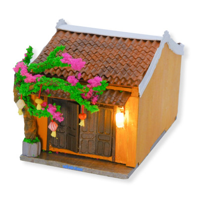 Mô Hình Tự lắp ráp DIY Hội An -Thế Giới Tí Hon - HA164-03 HIỆU VẢI