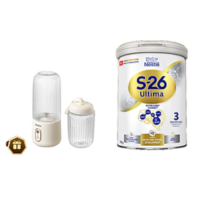 Sữa Bột Nestlé S-26 ULTIMA 3 (S26) 750G tăng tốc độ kết nối não bộ 2,5 lần với NUTRILEARN CONNECT