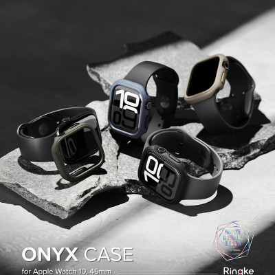Ốp dành cho Apple Watch 10 RINGKE Onyx 46mm - Hàng Chính Hãng