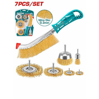 BỘ 7 BÁNH CƯỚC VÀ CHỔI TOTAL TAC310071 - HÀNG CHÍNH HÃNG