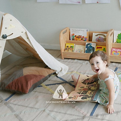 Kệ sách Montessori cho bé