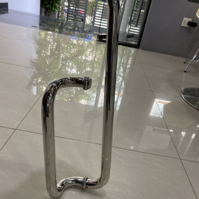 Tay nắm  hình L cong phi 25x310x510mm