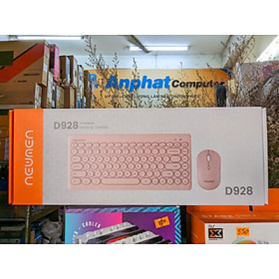 Bộ bàn phím chuột không dây NEWMEN D928 - Hàng Chính Hãng