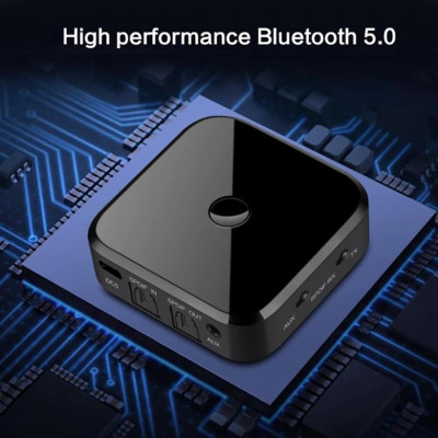 SOAIY Bộ Thu Phát Bluetooth 5.0 Hỗ Trợ APTX Optical Bluetooth TX16 - Hàng Nhập Khẩu