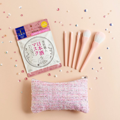 Mặt Nạ Giấy Phục Hồi Dưỡng Trắng Da Kosé Clear Turn Brightening Mask B 7 Miếng