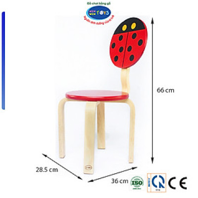 Ghế hình cánh cam | Winwintoys 66972 | Thiết kế bắt mắt, chắn chắn | Đặt tiêu chuẩn CE và CR