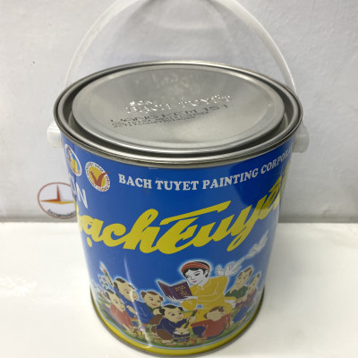 Sơn dầu Bạch Tuyết màu kem 151 3kg