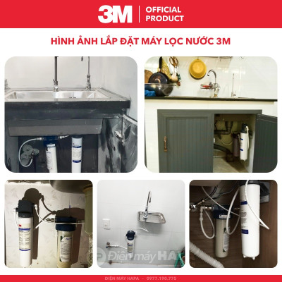 [SIÊU TỐC] Combo Máy Lọc Nước 3M BREW120-MS Không Dùng Điện, Công nghệ NANO - Hàng Chính Hãng 3M, Nhập Khẩu Mỹ