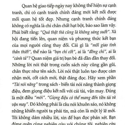 Giao Tiếp Thông Minh Và Tài Ứng Xử - Tái Bản  (PD)