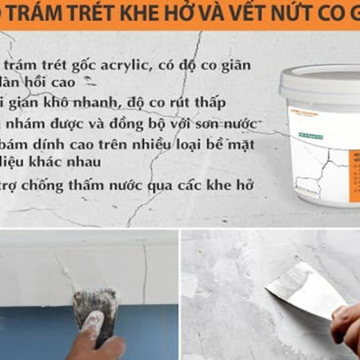 Keo trám trét khe hở và vết nứt co giãn đa năng cao cấp 