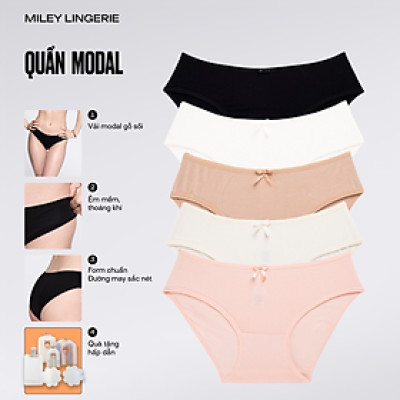 Combo 5 Quần Lót Mữ Modal Miley Lingerie BSC_04