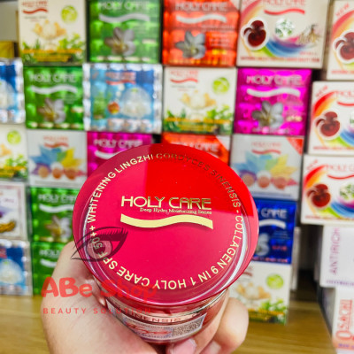 Kem HOLY CARE Đông Trùng - Linh Chi  9in1 20g Làm Trắng - Giảm Thâm Nám - Chống Lão Hóa - Mờ Nếp Nhăn