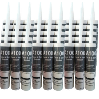 Keo tường A100-1 hộp; Hộp=25 chai/300ml; Màu trắng sứ