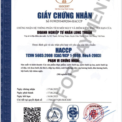 Dầu gội không bọt Organic Thông Minh - Long Thuận
