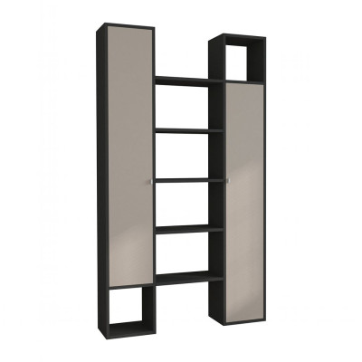 Kệ đỡ sách bằng gỗ công nghiệp MDF màu xanh SMLIFE Brandon