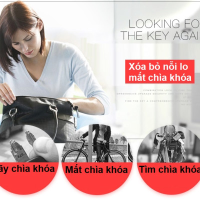 Khóa số Xe Đạp Chống Trộm 5 Số Zoli Cao Cấp - Hàng Nhập Khẩu