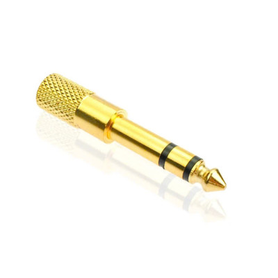 Đầu jack chuyển đổi âm thanh từ cổng 3.5mm cái sang cổng 6.5mm - Hàng chính hãng 