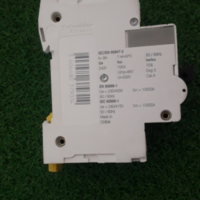 MCB A9N18357 Schneider - 1P - 80A - C Curve - 10kA