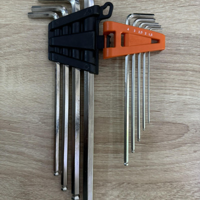 Bộ lục giác đầu bi dài 9 chi tiết Retta -RAT5009 Thổ Nhĩ Kỳ