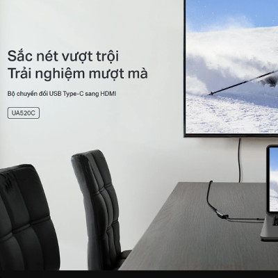 Cáp chuyển đổi USB Type-C sang HDMI TP-LINK 4K@60Hz UA520C - Hàng chính hãng