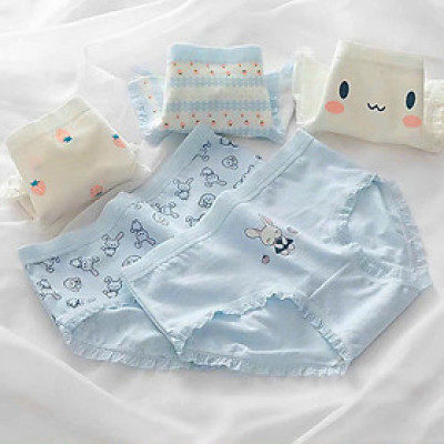 SET 5 QUẦN LÓT THỎ XINH TỪ 40-50KG DÀNH CHO NỮ