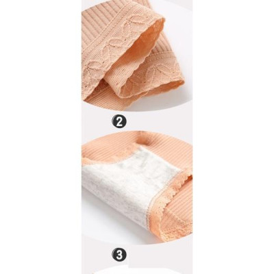 Quần Lót Cotton Nữ Kháng Khuẩn Gân Tăm Viền Ren Đính Nơ Nhỏ Nữ Tính Sexy ( mã WL74)
